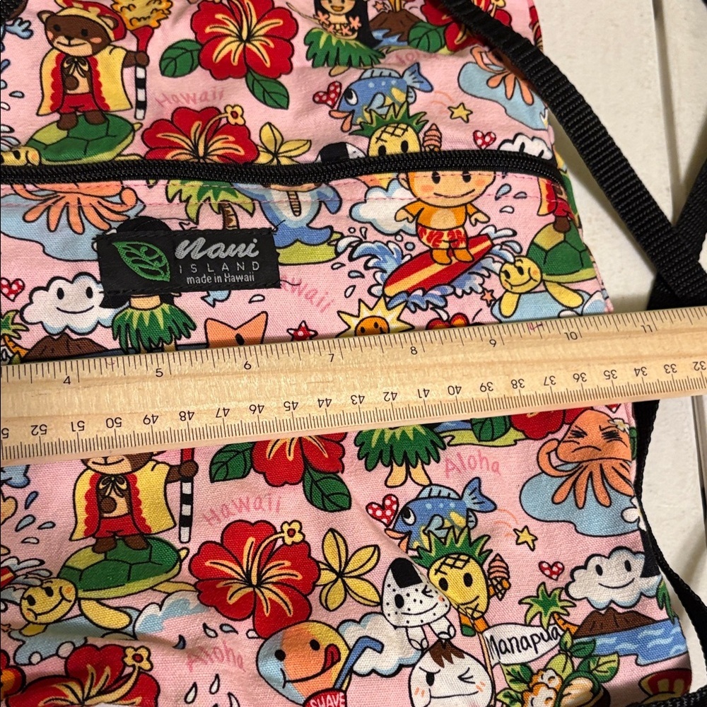 Vibrant Kids Drawstring Backpack with Playful Characters - Picture 8 of 8
